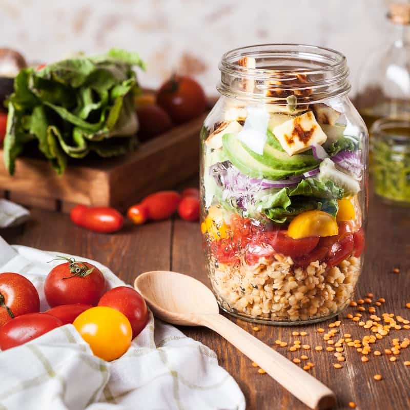 Photo of bautifully arranged food